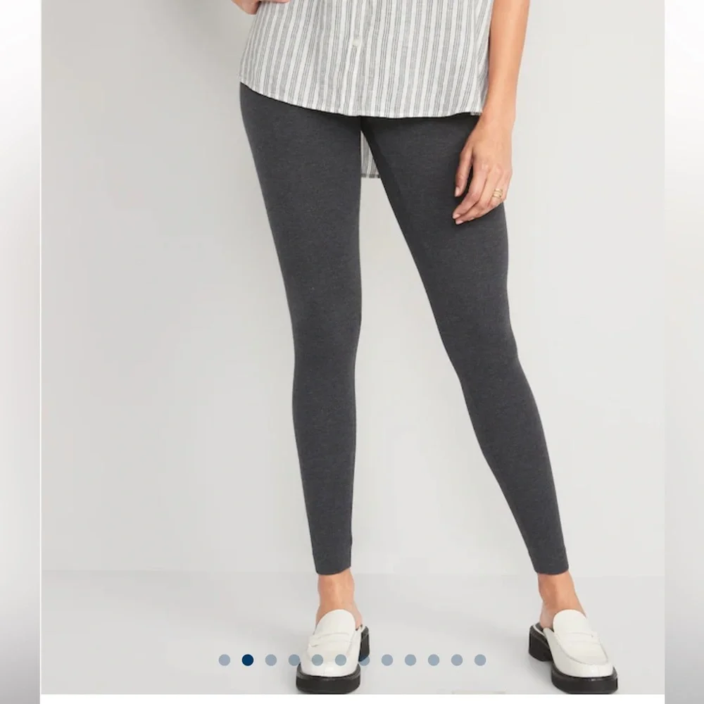 leggings. mid rise. - Picture 4 of 5